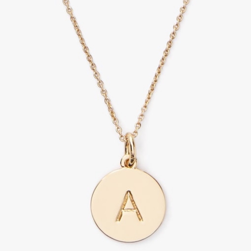 Kate Space A Initial Pendant